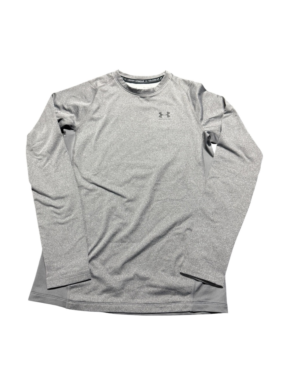 Under Armour Men’s Long Sleeve Performance Tee in Light Gray